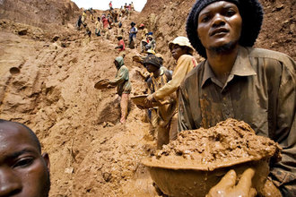 Aranybánya Kongóban