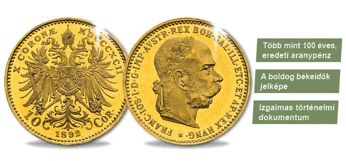 10 korona, Ferenc József, Ausztria, 1892-1912
