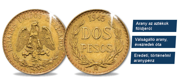 2 peso, Mexikó, 1919-1948