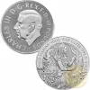 Egy darab 10 unciás vagy két darab 5 unciás Ag 999 tisztaságú érme