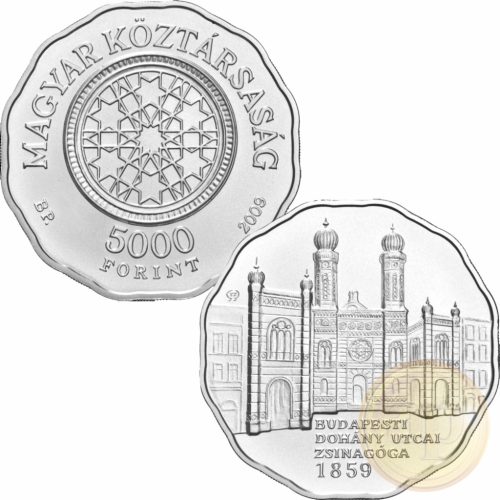 10 különböző 5000 Ft emlékpénz Ag925 (az ár egy érme ára)