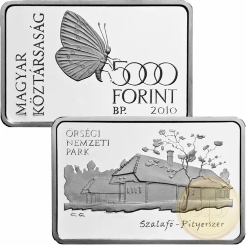 10 darab MNB ezüst emlékpénz 29,1 gramm színsúlyban (Ag925, az ár egy érme ára)