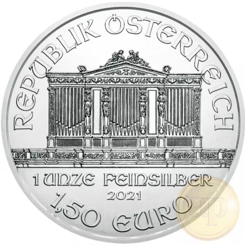 Bécsi Filharmonikusok, EZÜST (1/1 uncia) min. rendelhető mennyiség 20 darab!