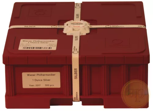 Bécsi Filharmonikusok, EZÜST (1/1 uncia) min. rendelhető mennyiség 20 darab!