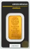 Befektetési aranyrúd, 20 gramm, 999,9 ezrelék (Argor-Heraeus, Münze Österreich)