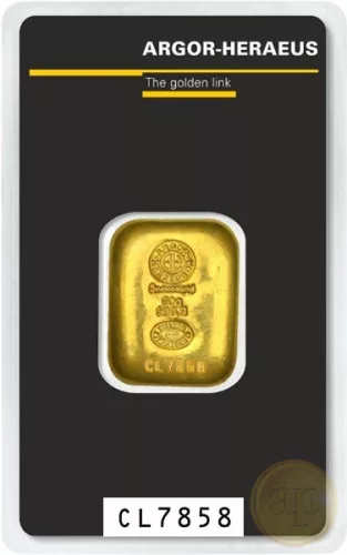 Befektetési aranyrúd, 50 gramm, 999,9 ezrelék (Argor-Heraeus, Münze Österreich)