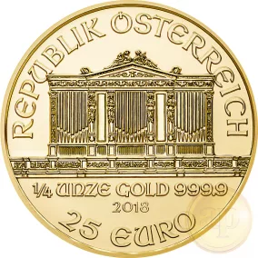 Bécsi Filharmonikusok (1/4 uncia) Ausztria