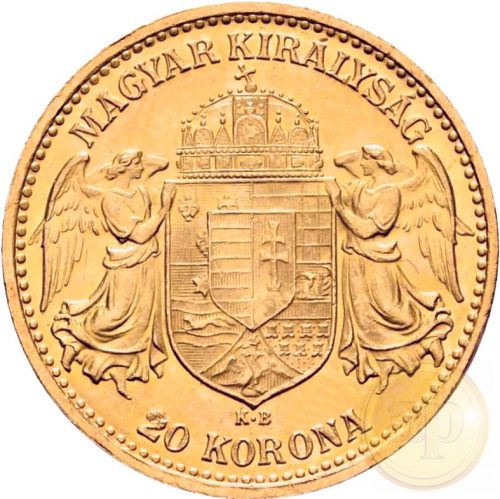 Osztrák-Magyar Monarchia - 20 korona, Ferenc J., 1892-1916, magyar