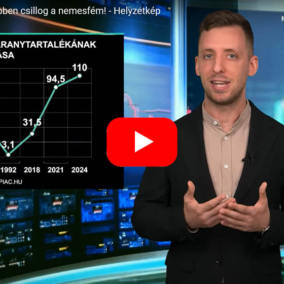 Tombol az aranyláz: elmagyarázzuk, mi történik a nemesfém árával