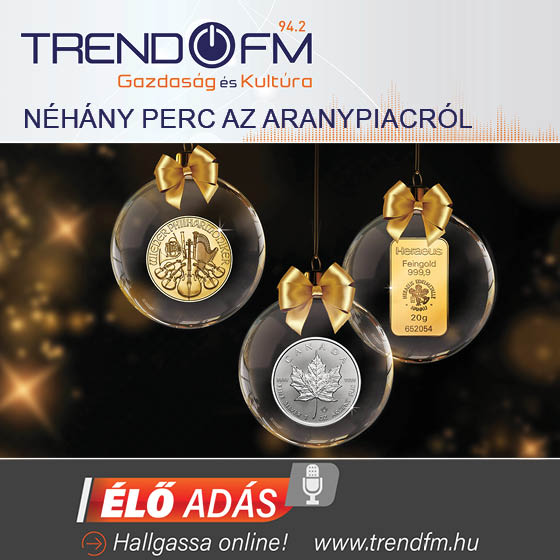 Ragyognak a fémek, mint a karácsonyi fények